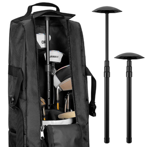 全球购FS 高尔夫球包撑通用支撑杆4节可调保护球包球包架golfbag