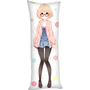 l栗山未来等身抱枕境界的彼方周边新堂爱动漫枕s套睡枕靠垫长枕头