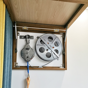 连军高楼逃生缓降器壁画家用应急防火i灾救生高层高空消防安全绳