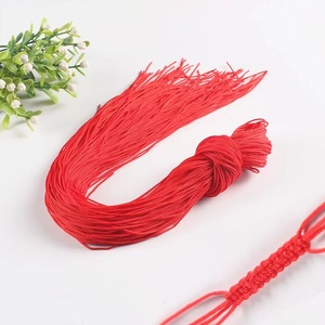 极速玉器吊坠挂件绳子项链男女儿童学生玉石手工编织DIY穿红绳线