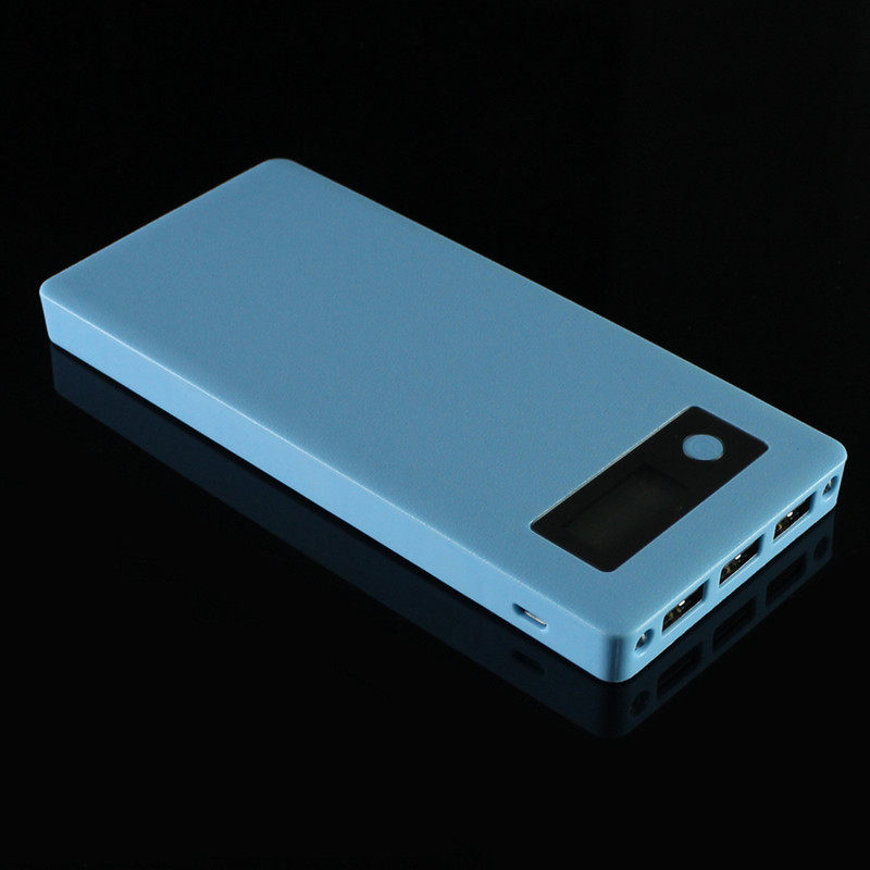 移动电源充电宝外壳套件免焊接2节18650锂电池盒滑盖可拆卸diy壳