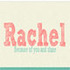 Rachel遇见