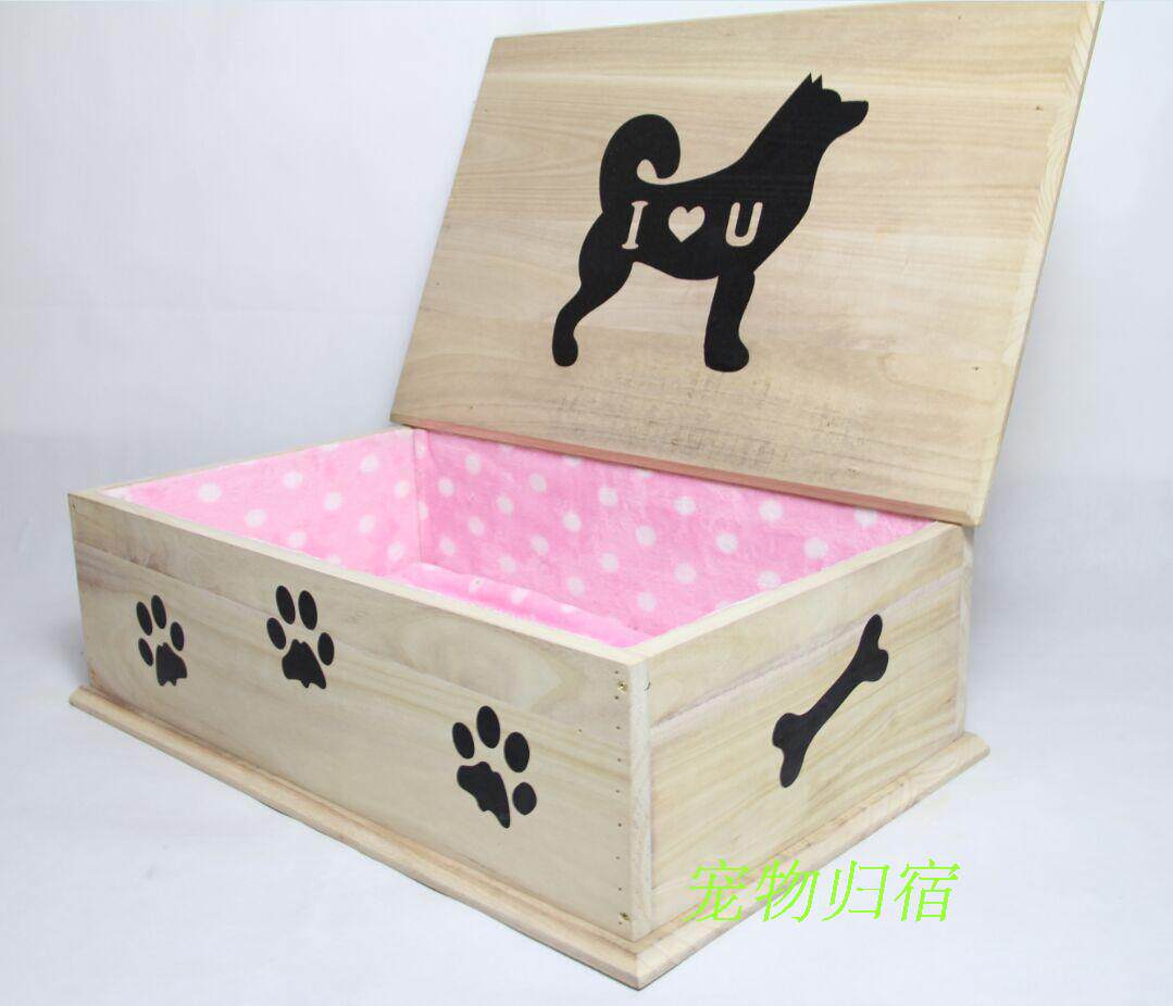 猫咪棺材猫棺材宠物棺材安乐窝小猫小棺材狗棺材宠物用品