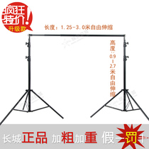 3 m Wide Photography Shed Backdrop Cloth Bracket Background Telescopic Rod 2 m 8 lamp holder stable thick and heavy camera background frame
