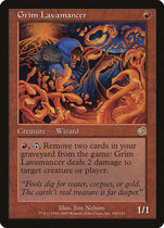 Dominic Zhao Magic: The Gathering Ferocious Lava Warlock Desperate English