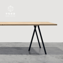 Multi-branch design dining table legs office computer desk conference desk tripod large board table stand metal bracket