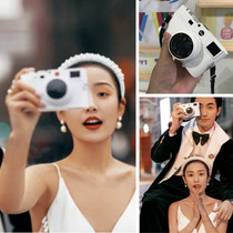 Movie House Wedding Dress Photography Brigade Filming Outside View Props Shop Window Swing Piece Single Counter Camera Model Fashion Retro Camera Model