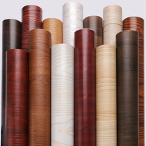 Dormitory office desktop table stickers student bedroom wardrobe wallpaper self-adhesive original wood grain wallpaper furniture refurbished stickers