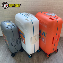 Ginza export luggage 20 boarding box female ultra-light mute universal wheel PP foreign trade trolley box 24 inch 28 men