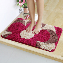 (Bathroom absorbent mat)Bathroom non-slip floor mat Door doormat Door mat Bedroom door mat