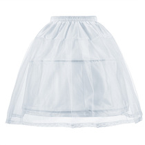 Childrens skirt support boneless baby wedding dress skirt Lolita fluffy skirt girl dress lolita tulle petticoat