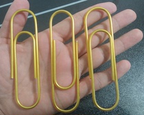 100mm extra large color paper clip Black paper clip 7 5 cm creative bookmark doll hanger