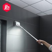 Japan LEC Long Handle Floor Brush Toilet Brushed Floor Brush Toilet Bathroom Tile Cleaning Brush Cleaner Hard Hair