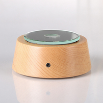 Solid Wood rotating colorful charging music box base New year gift little girl birthday Valentines Day gift Music Box