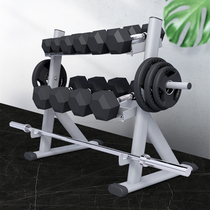 Double dumbbell rack two storage shelves double dumbbell rack dumbbell storage barbell barbell storage shelves