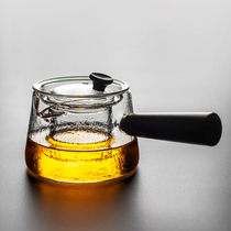 Hammer pattern thickened side put glass brewing teapot high temperature resistant heat boiler filter black tea tangerine peel electric pottery stove single pot