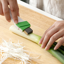 Japanese imported scallion knife onion knife kitchen artifact cut onion shallot shredder