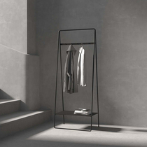 Nordic ins bedroom room wrought iron coat rack floor bathroom hanger clothes rack clothing store hanger