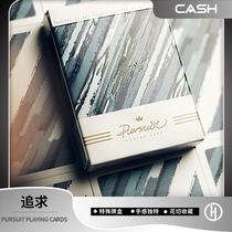 CASH new product pursuit playing cards Pursuit special card box Flower cut collection poker