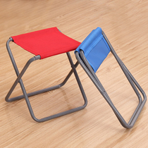 Folding small stool bench portable outdoor Maza ultra-light subway train fishing chair queue without seat artifact