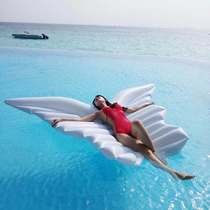 Wedding photography props creative personality circle travel photography inflatable seascape photo photography sofa swimming angel wings floating bed