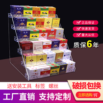 Smoke shelf convenience store front desk cigarette rack supermarket counter bar cigarette display rack cigarette box cigarette rack cigarette holder cigarette holder shelf