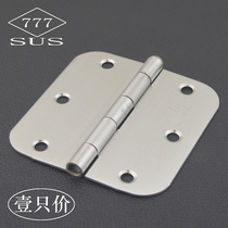 777 STAINLESS STEEL ROUNDED CORNERS HINGE BUTTERFLY HINGE PLASTIC STEEL DOOR LOOSE LEAF TOILET DOOR FOLDOUT 3 5 INCH