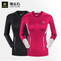 kailas kailstone women outdoor running hiking ice sense long sleeve sports underwear 420091