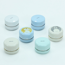 Del rechargeable desktop cleaner mini keyboard suction pen paper rubber chip slag ash electric automatic vacuum cleaner