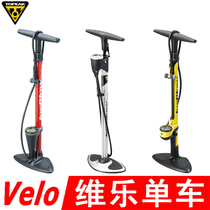 Taiwan TOPEAK Pole Floor Floor Type Household Road Mountain Bike Pump with Barometer High Pressure