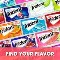 American imported Trident Trident Xylitol Sugar-Free Gum Bubble Gum Chew Betelnut Multi-Flavor