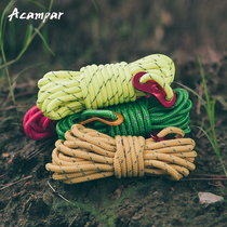 Acampar outdoor camping canopy nylon wind rope wind rope tent rope tent accessories 4 m fixed rope