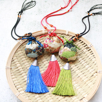 Dragon Boat Festival small sachet Childrens halter neck mosquito repellent bag Japanese vitality bag and wind sachet Incense bag Fetal hair hair empty bag