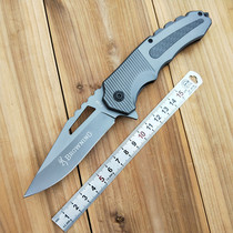 Folding knife outdoor knife portable folding knife saber fruit knife sharp quick Open camping tool knife