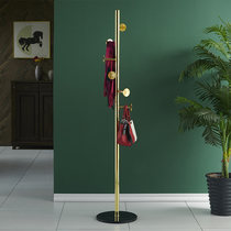  Clothes rack Floor hanger Stainless steel light luxury net red coat rack Bedroom foyer modern simple clothes rack