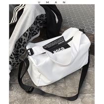 UMAN swimming bag mens short-distance travel bag light fitness bag independent shoes male and female student luggage bag