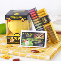 Mr Owl Rainbow Xylitol Chewing Gum Drive drive Snack candy Canned Chewing gum
