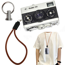 Lulai Rollei 35 35s 35SE 35TE stainless steel buckle nail real cowhide wrist strap strap