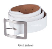 Korean GLENMUI * golf suit professional event male player lapel metal buckle belt
