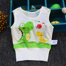 Summer newborn cotton belly vest baby men and women Baby Children Baby round neck clothes
