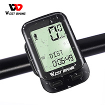 Mountain Highway Bicycle Wireless Code Waterproof Night Speed Measuring Measuring Measuring Five Countries Languages
