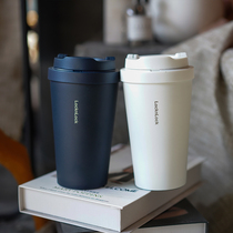  Lock lock lock water cup Thermos cup female office coffee cup Male custom large-capacity car thermos cup 550ml