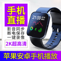 Professional micro-shaped portable camera Small portable wearable video watch Mini photography head artifact recorder
