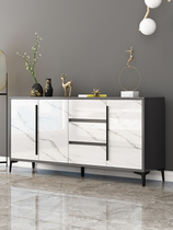 Dining side cabinet Modern simple tea cabinet Living room wall locker Kitchen Nordic storage bowl cabinet Light luxury wine cabinet