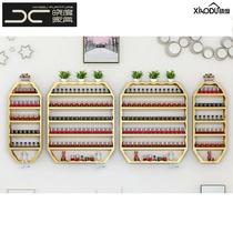 Order wall display rack wall hanging nail polish shelf nail glue wall display stand Beauty nail art iron place