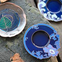 Creative Japanese line incense incense sandalwood stove Sandalwood bracket Zen plate incense holder Incense holder Line incense holder Incense burner