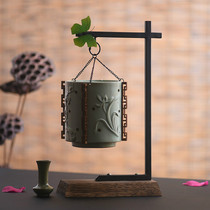 Plum orchid bamboo chrysanthemum hanging incense burner Antique plate incense burner Creative decorative ornaments Home aroma stove