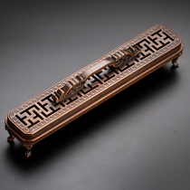  Alloy Zen tea ceremony Antique sandalwood stove Household indoor incense burner for Buddha line incense box lying aromatherapy stove