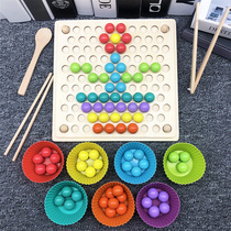 Early education benefit Intelligence 1-2 a 3-year-old baby cognitive color Montesse teaching aids for young children fine movement training toys