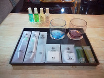 Hotel storage box Hotel toilet toilet room tray Disposable toiletries consumable tray